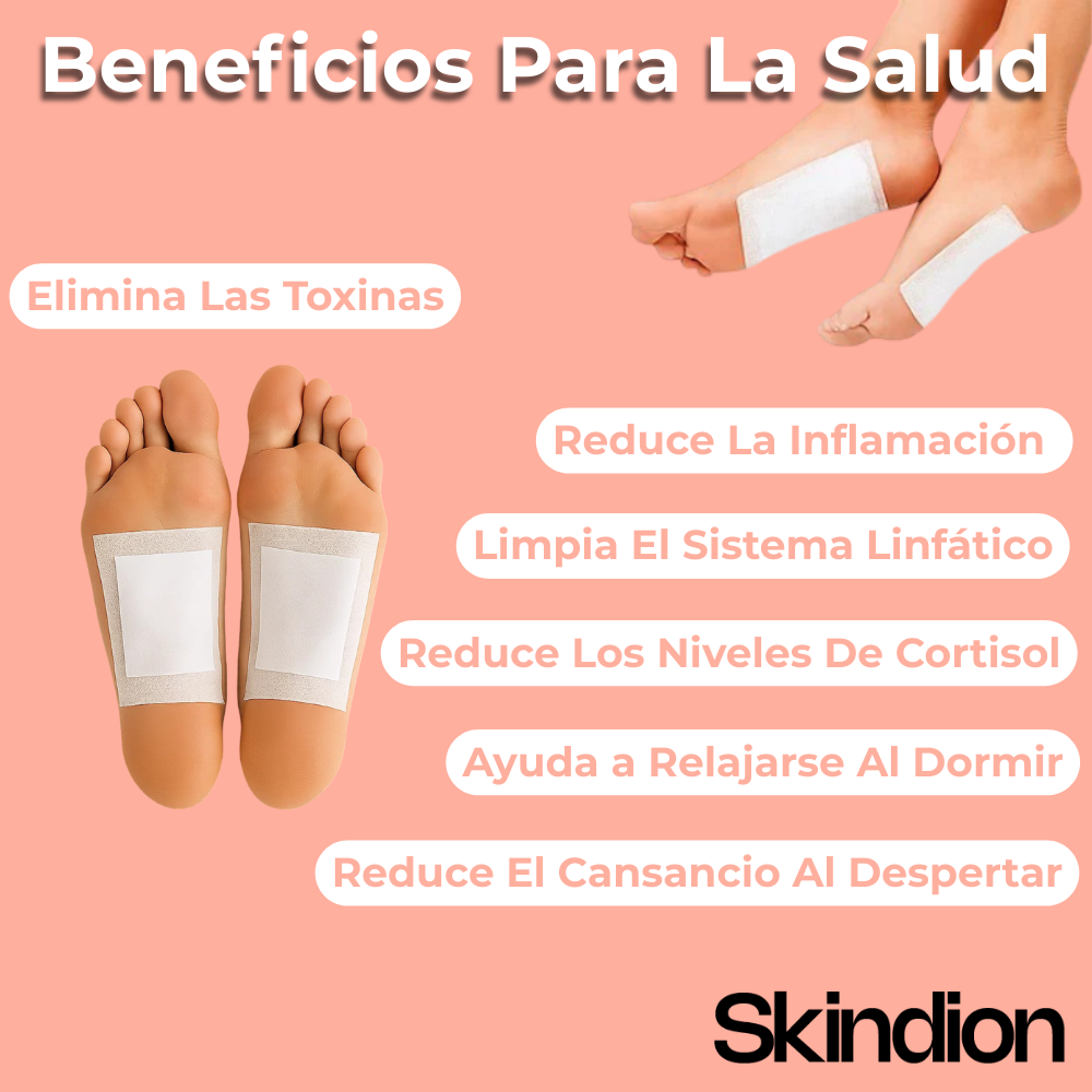 Parche Detox - Parche Desintoxicante Para Pies