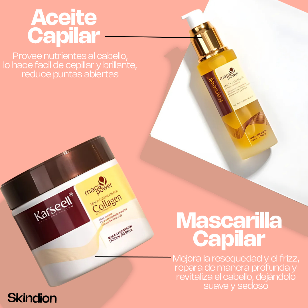 Skindion SilkMask - Máscara + Aceite Karseell
