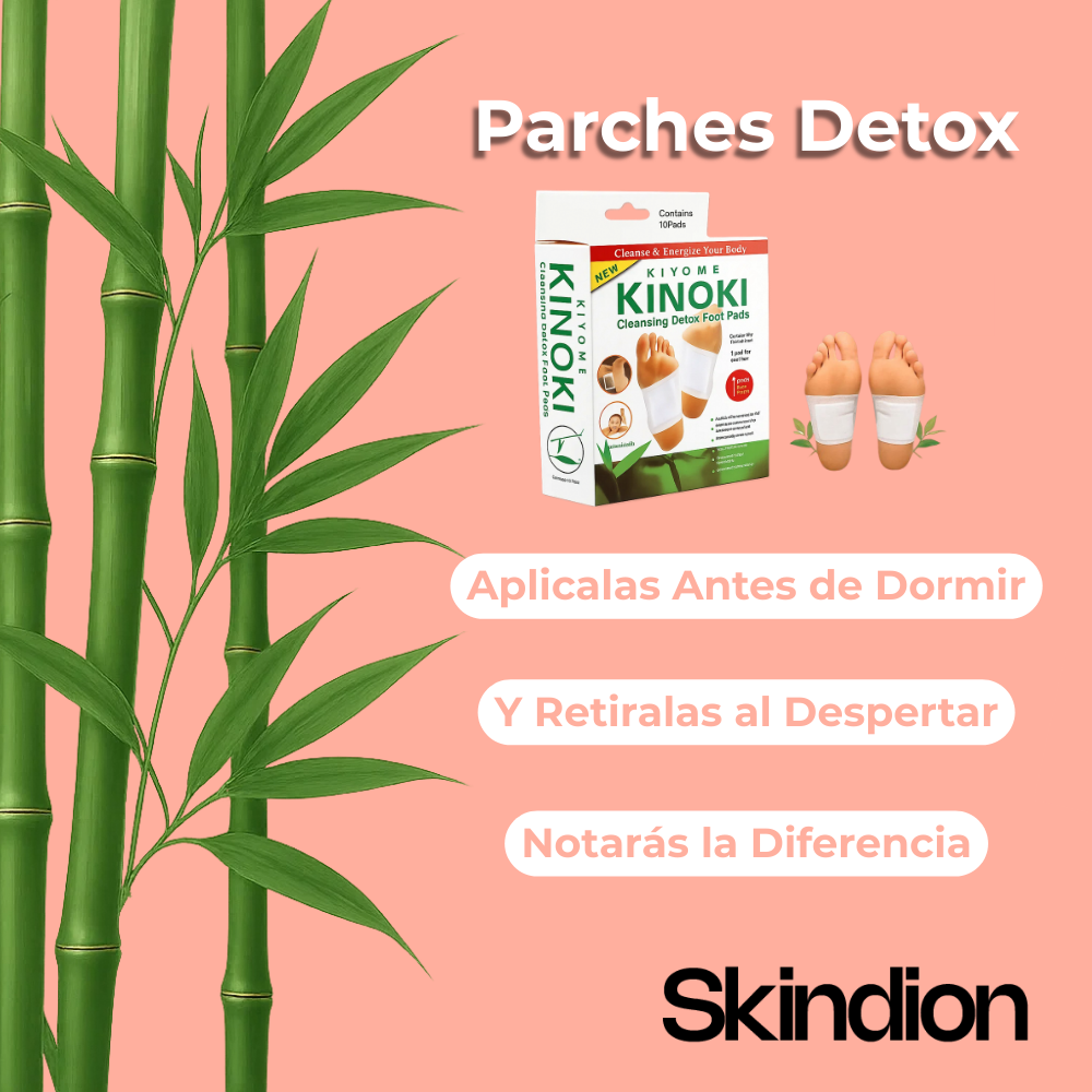 Parche Detox - Parche Desintoxicante Para Pies