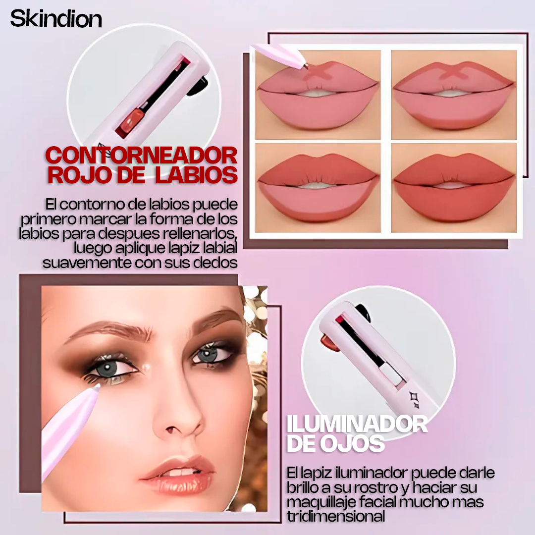 Skindion Pen - Lápiz de Maquillaje 4 en 1