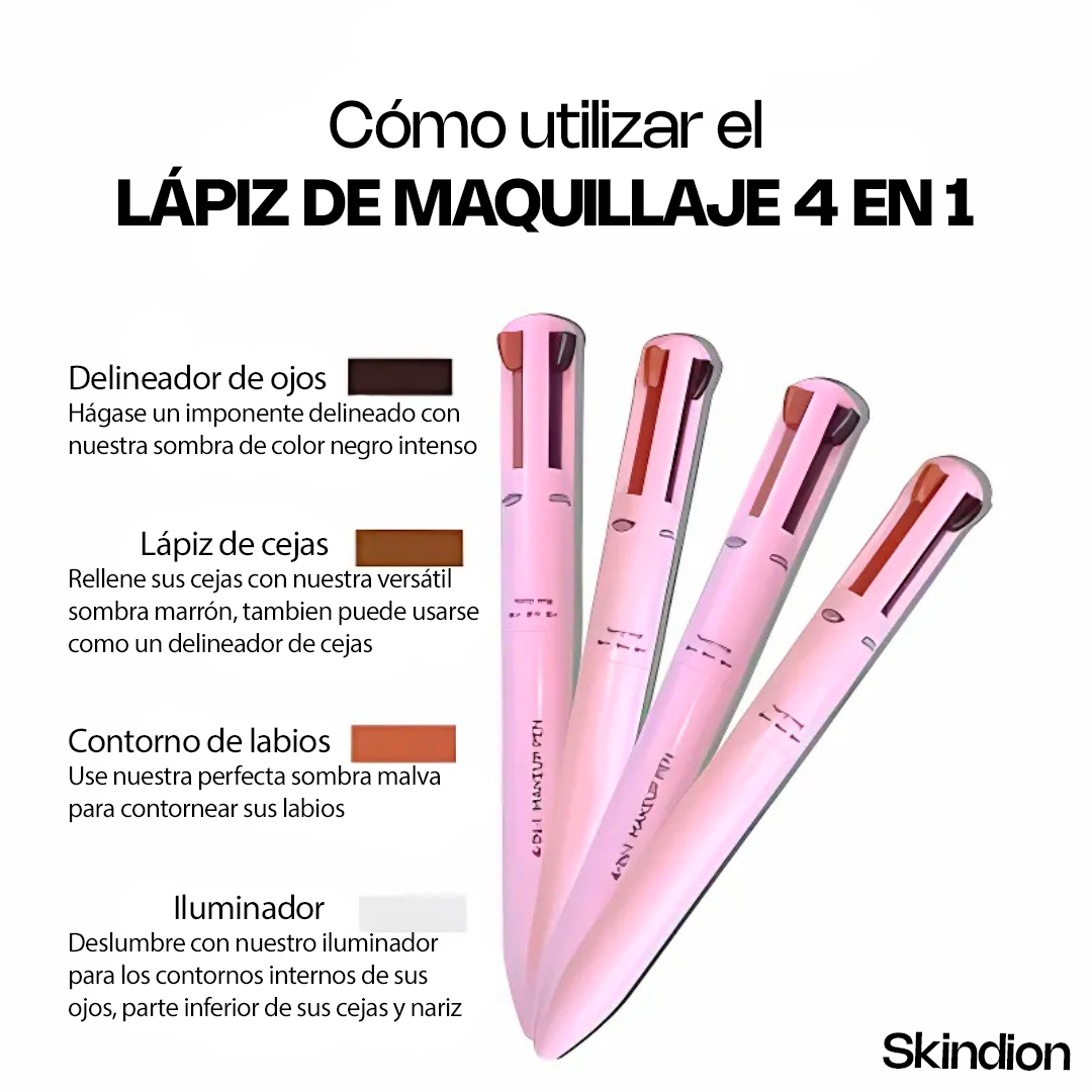 Skindion Pen - Lápiz de Maquillaje 4 en 1