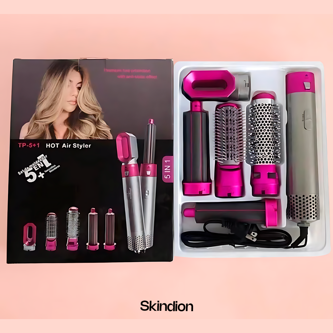 Skindion CurlMaster - Rizador de Pelo 5 en 1