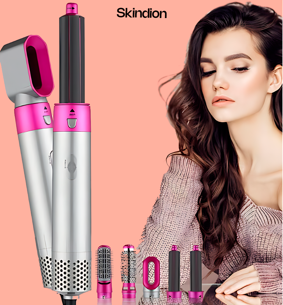 Skindion CurlMaster - Rizador de Pelo 5 en 1