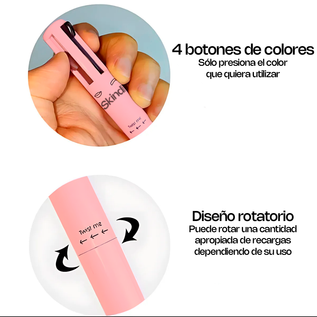 Skindion Pen - Lápiz de Maquillaje 4 en 1