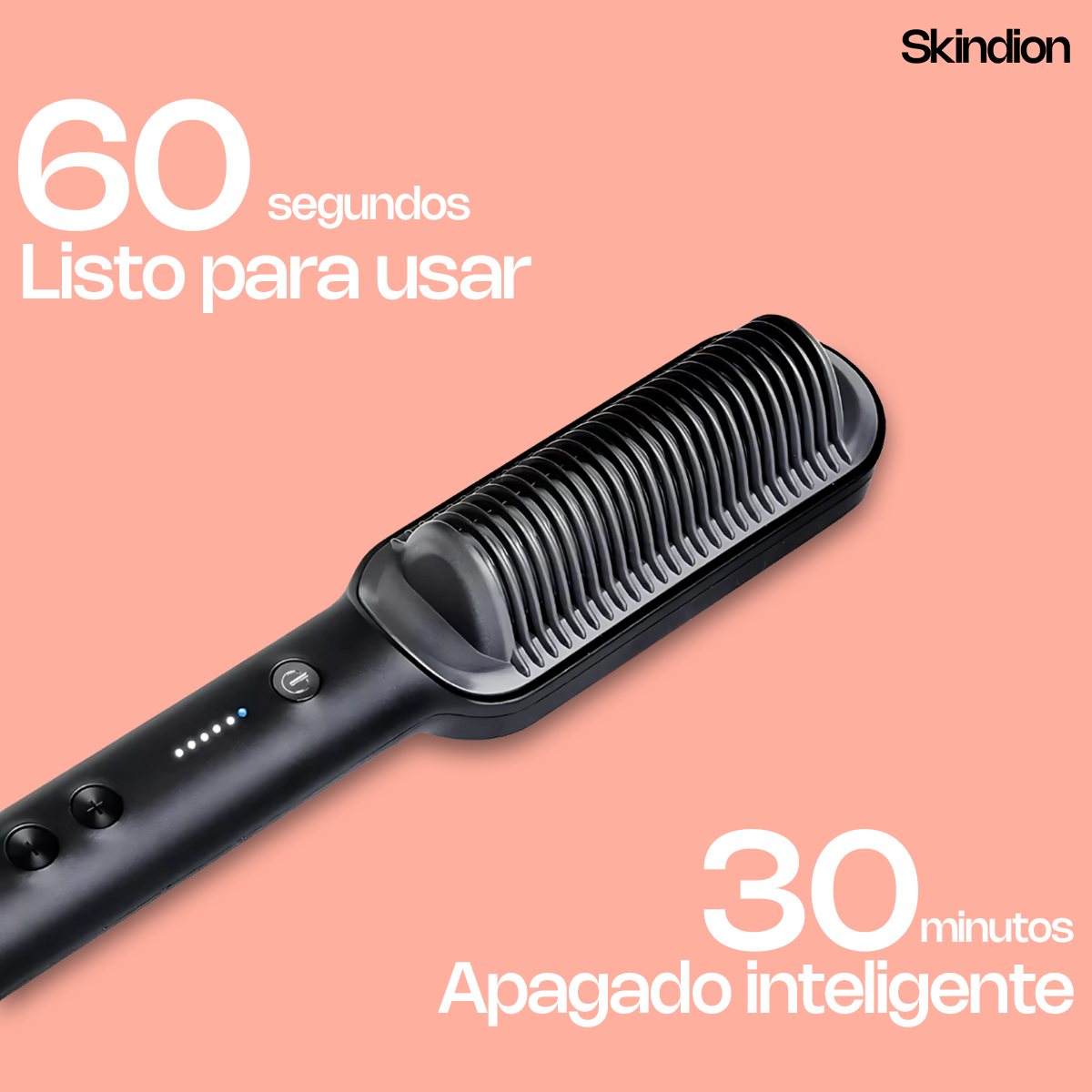 SkinDion SmoothBrush – Cepillo Alisador 2 en 1