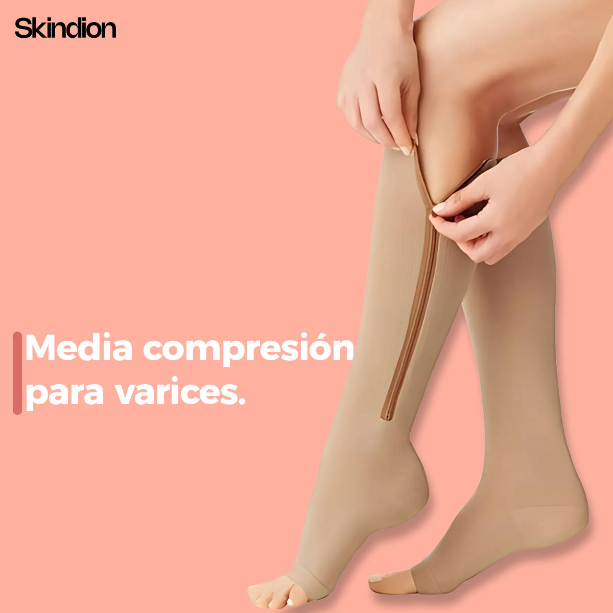 SkinDion VarioComfort – Medias de Compresión para Várices