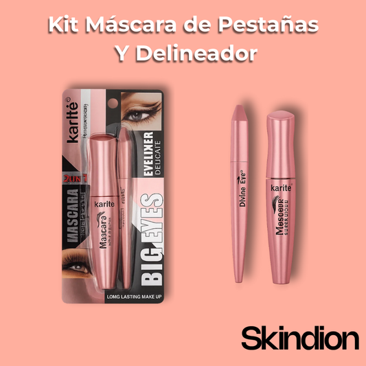 Kit Máscara de pestañas + Delineador
