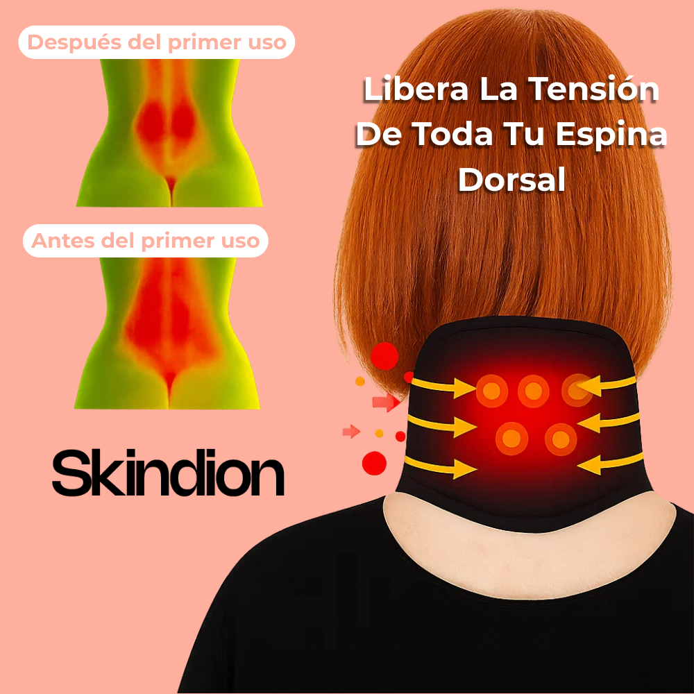 Cuellera Descompresora con Turmalina