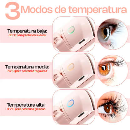 Skindion LashCurl - Rizador de Pestañas Térmico