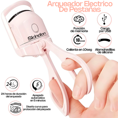 Skindion LashCurl - Rizador de Pestañas Térmico